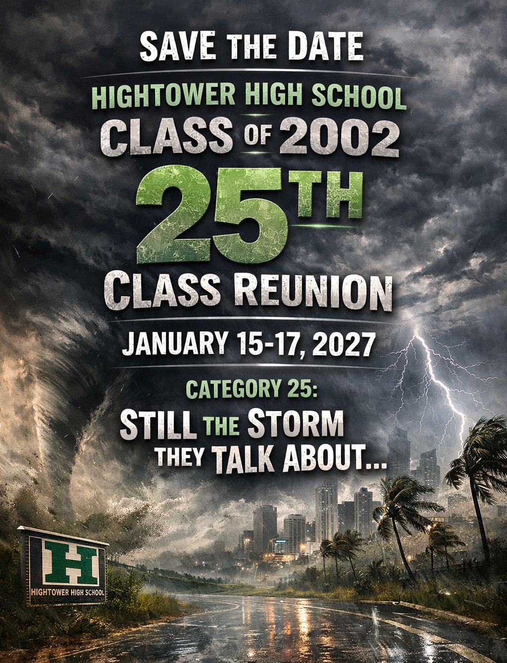 Save The Date - January 15-17, 2017
